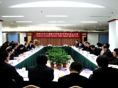 海螺水泥與伯利休斯公司深化技術(shù)交流，共謀綠色發(fā)展新篇章